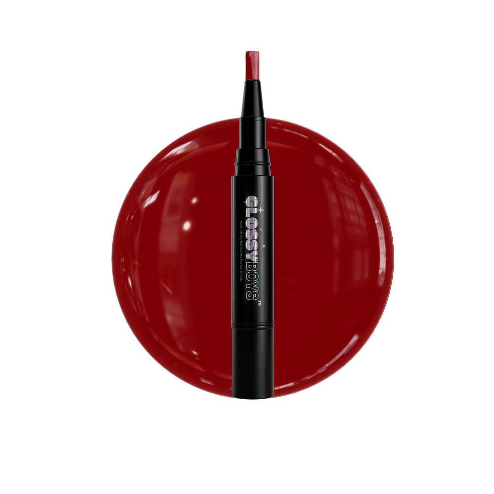 Nail Polish Pen - Blud Red - Glossy Boys