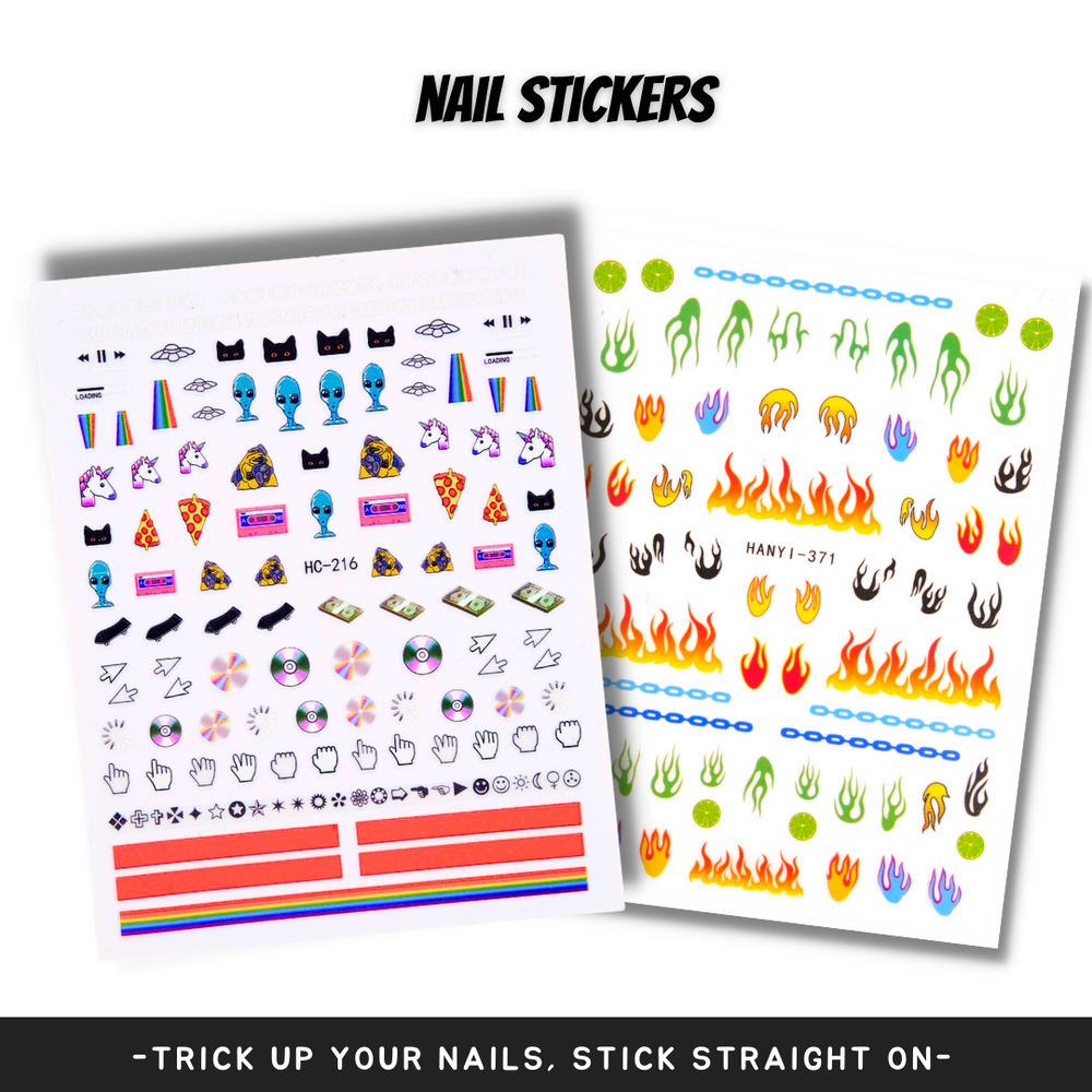 Nail Stickers - Glossy Boys