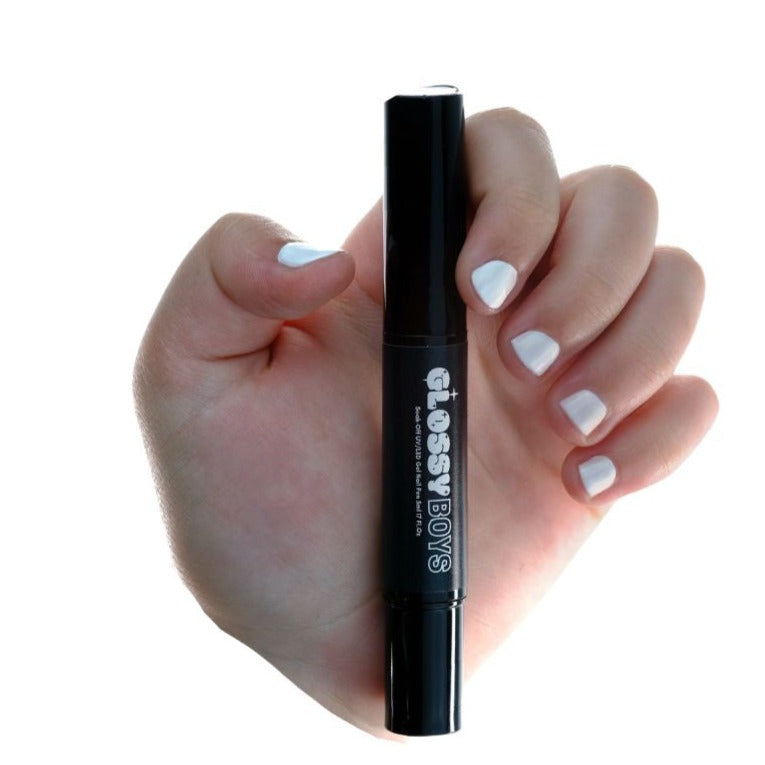 NAIL POLISH PEN - White - Glossy Boys